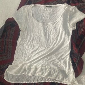 Denver Hayes M top with sheer detail